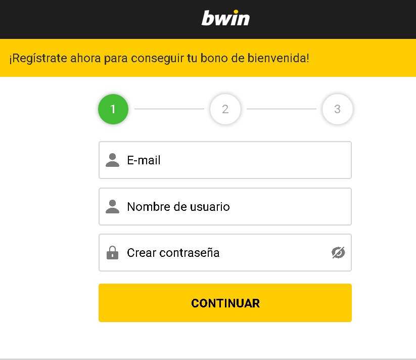 Bwin register